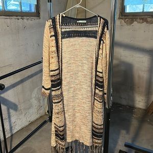 Maurices size XL calf length cardigan